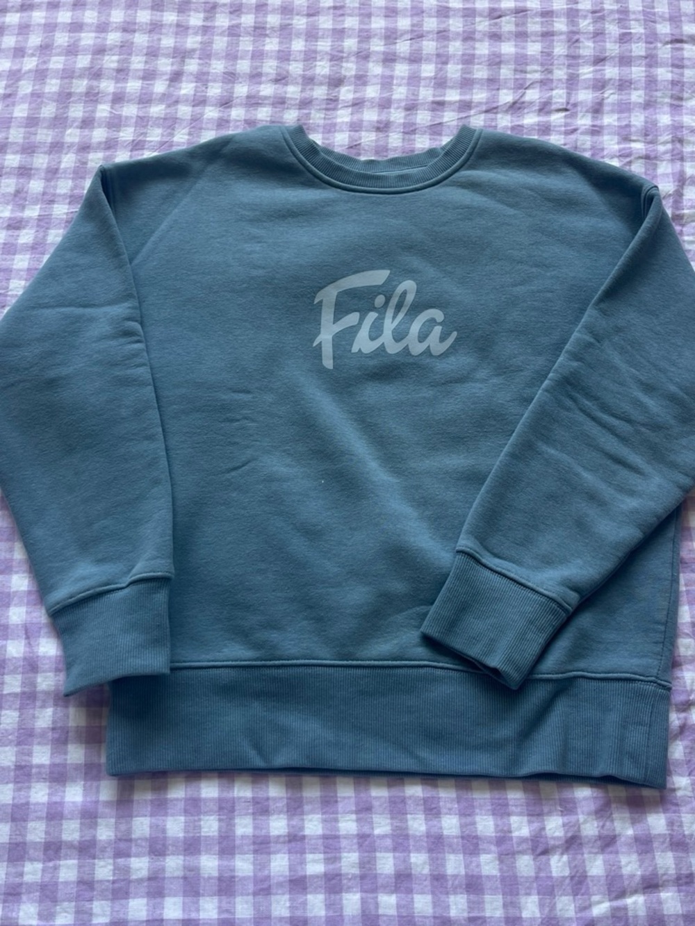 Fila Pullover Sweatshirt in Slate Teal